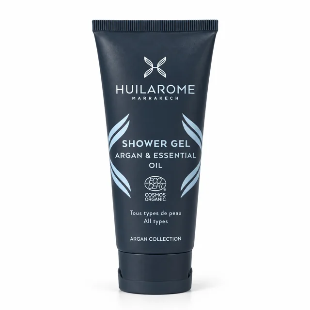 Produits d’accueil pour riads et maisons d’hôtes 1 Gel douche Huilarome